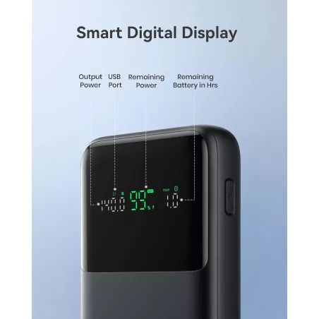 140W Fast Charging Power Bank — 25,000mAh compact USB-C charger for laptops, phones & travel!